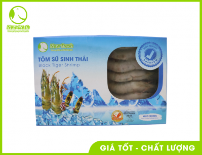 Combo 2Kg Tôm Sú Sinh Thái Nguyên Con Size 20/30