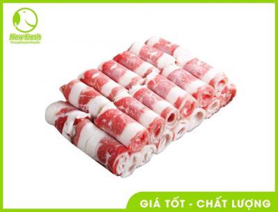 Combo 1Kg Ba Chỉ Bò Mỹ Cuộn