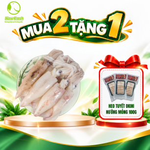 Mực Trứng New Fresh Size 12/18 - Mua 2 Tặng 1