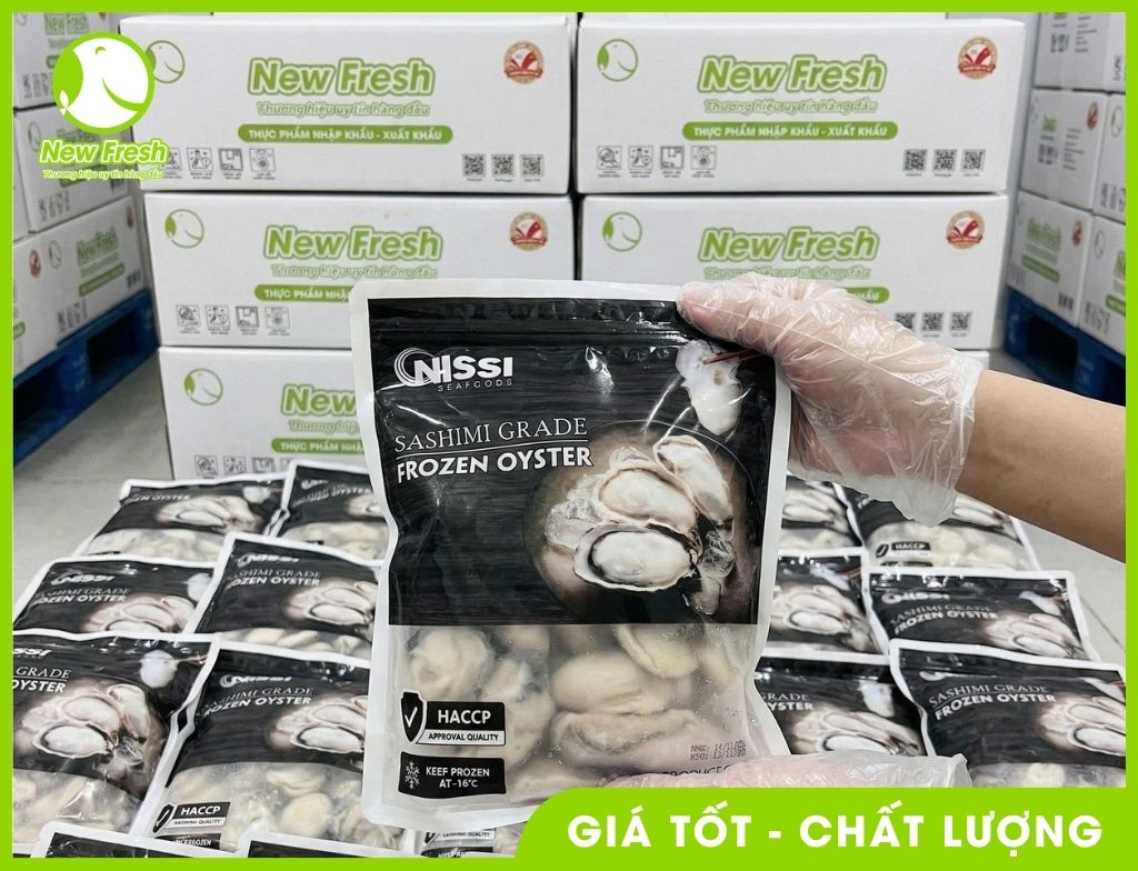 Ruột Hàu Sữa Hàn Quốc tách vỏ đông lạnh