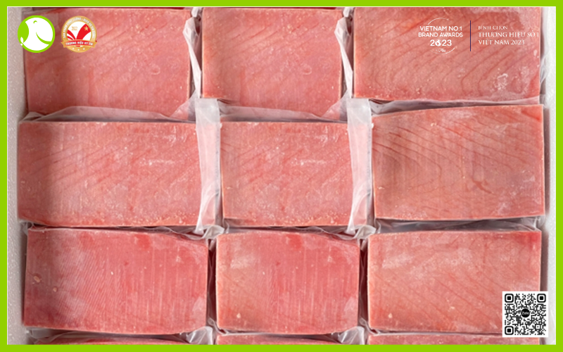 cá ngừ đại dương đông lạnh