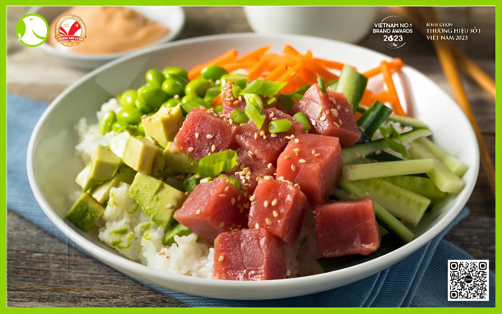 Cá ngừ đại dương salad