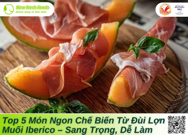Đùi lợn muối iberico