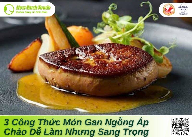 Gan ngỗng áp chảo