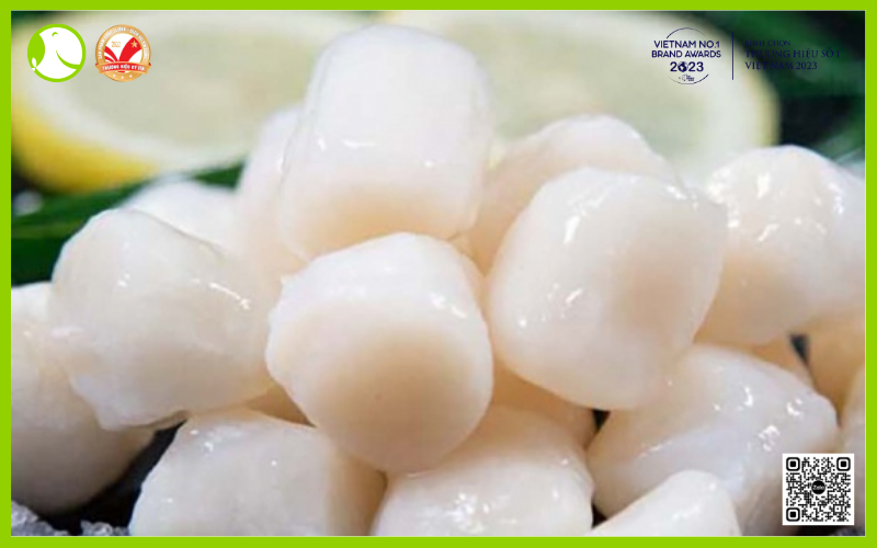 cồi sò điệp đông lạnh