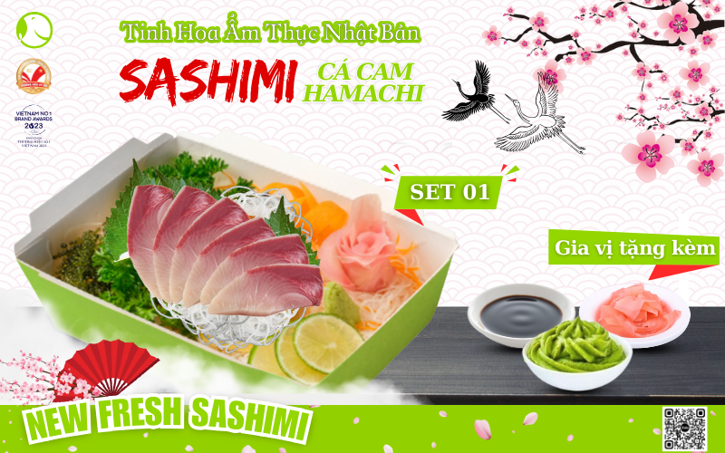 Sashimi Cá Cam HamaChi