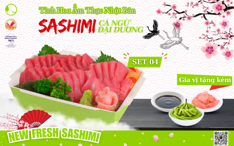 Set sashimi cá ngừ đại dương 04