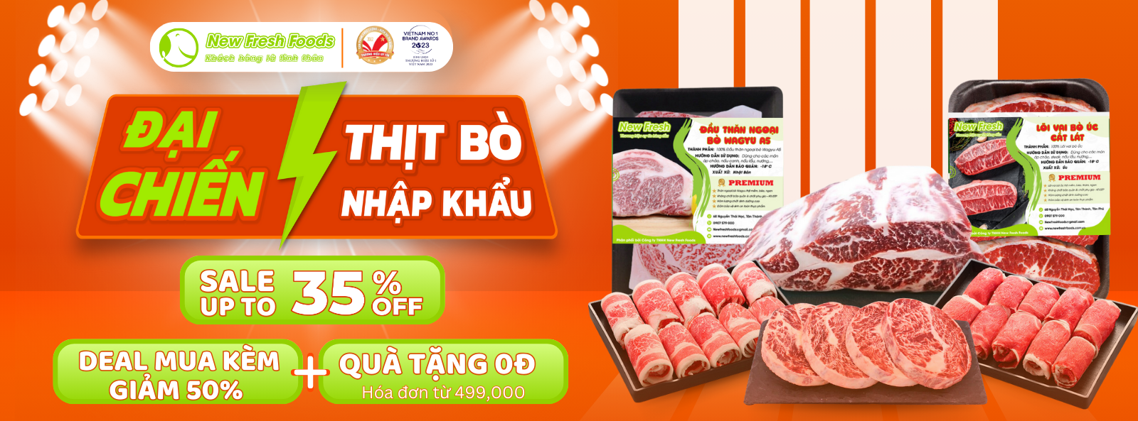 Thịt Bò Nhập Khẩu Mỹ - Úc - Nhật giảm đến 35%