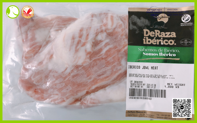 Diềm má heo Iberico túi 300gr