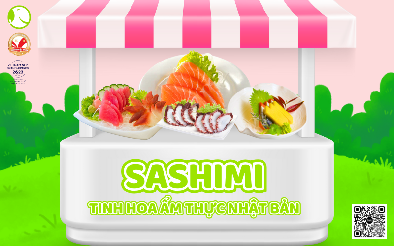 Trải nghiệm các loại sashimi tại New Fresh 