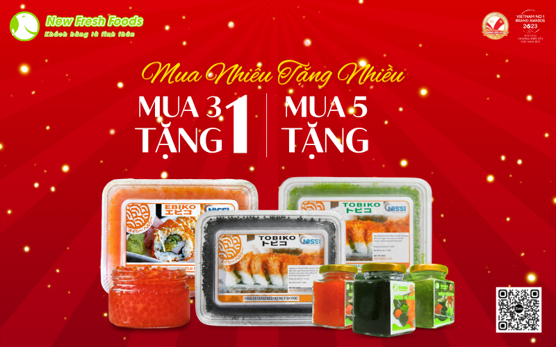 Mua nhiều giảm nhiều New fresh 