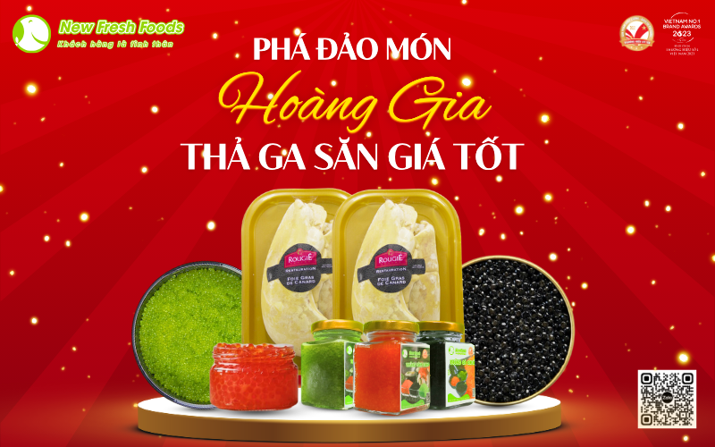 Trải nghiệm ẩm thực hoàng gia với giá siêu mini