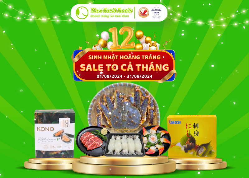 Tháng 8 - tháng sinh nhật sale to cả tháng