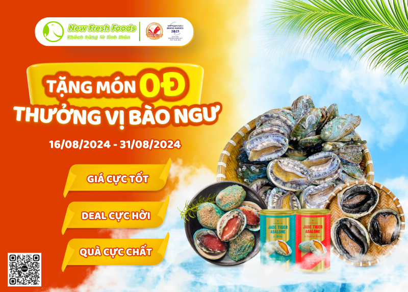 Thế giới bào ngư - tặng quà 0đ tại New Fresh 