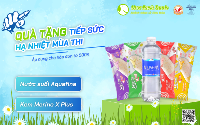 Combo Quà Tặng Tiếp Sức giúp hạ nhiệt mùa thi