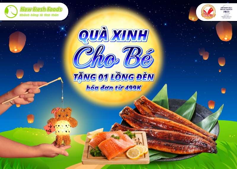 Tặng lồng đèn thú bông cho đơn hàng 499k 