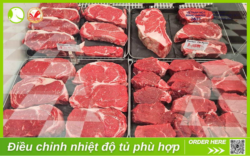 Điều chỉnh nhiệt độ tủ lạnh phù hợp