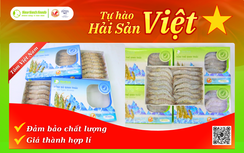 Các loại tôm Việt Nam