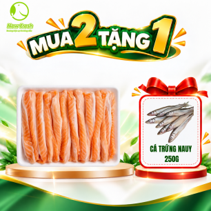 Lườn Cá Hồi 1/3Cm