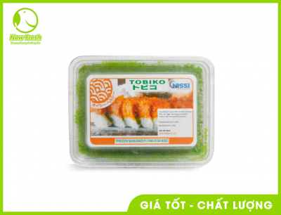 Trứng Cá Chuồn Tobiko Xanh 500G