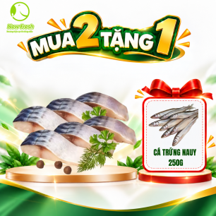 Cá Saba Nauy Fillet Cắt Khúc 500G