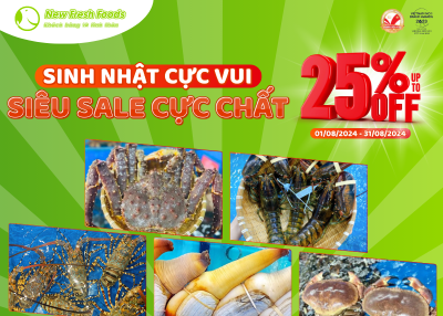 Sinh Nhật Cực Vui - Siêu Sale Cực Chất Đến 50%+