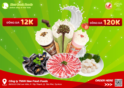 Deal Đồng Giá 12K Lên Sàn Tại New Fresh