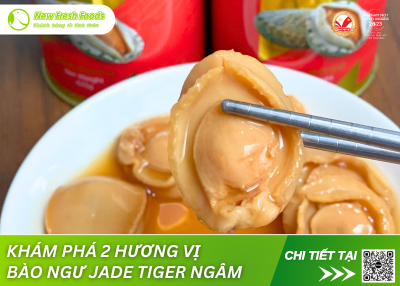 Khám Phá 2 Hương Vị Của Bào Ngư Jade Tiger Lon Ngâm Sốt 