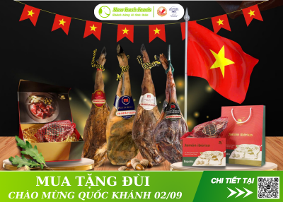 Mua 1 Tặng 1 - Đùi Heo Muối Iberico - 