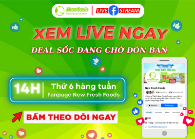 Thông Báo Khung Giờ Livestream | New Fresh Foods