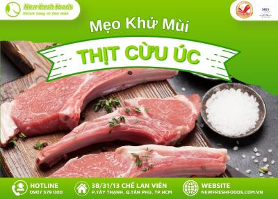 Mẹo Khử Mùi Thịt Cừu Úc Đơn Giản Và Hiệu Quả