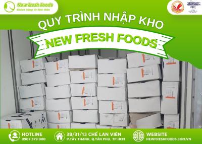 Quy Trình Nhập Kho Tại New Fresh Diễn Ra Như Thế Nào?