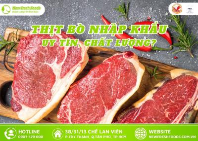 Mua Thịt Bò Nhập Khẩu Tphcm Ở Đâu Uy Tín, Chất Lượng?