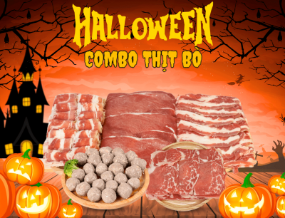 Combo Halloween Thịt Bò 01