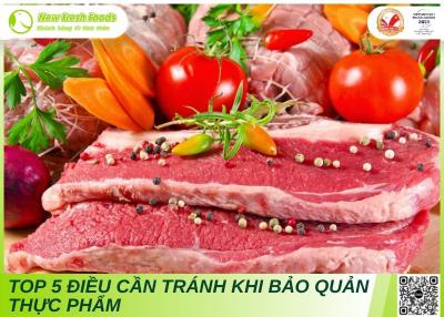 Top 5 Điều Cần Tránh Khi Bảo Quản Thực Phẩm