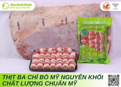 Thịt Ba Chỉ Bò Mỹ Nguyên Khối – Chất Lượng Chuẩn Mỹ