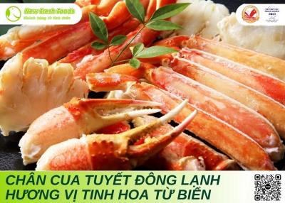 Chân Cua Tuyết Đông Lạnh – Hương Vị Tinh Hoa Từ Biển Cả Đến Bàn Ăn
