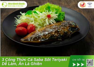 3 Công Thức Cá Saba Sốt Teriyaki Dễ Làm, Ăn Là Ghiền