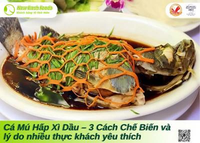 Cá Mú Hấp Xì Dầu – 3 Cách Chế Biến Và Lý Do Nhiều Thực Khách Yêu Thích