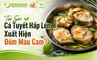 Cá Tuyết Na Uy Sau Khi Hấp Xuất Hiện Đốm Màu Cam: Có Phải Cá Bị Hỏng?
