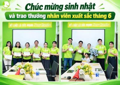 Rộn Ràng Sinh Nhật Tháng 6/2026 & Vinh Danh Nhân Viên Xuất Sắc Tại New Fresh Foods