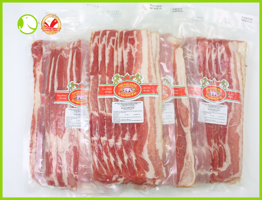 NEW FRESH CUNG CẤP BA RỌI HEO XÔNG KHÓI GIÁ TỐT
